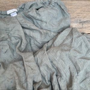 CP Shades Free people linen maxi dress slate